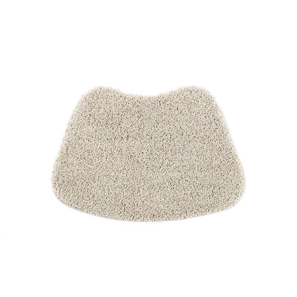 Buddy Bath Washable Curve Mat Rugs in Beige